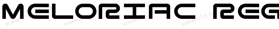 Meloriac Regular字体转换